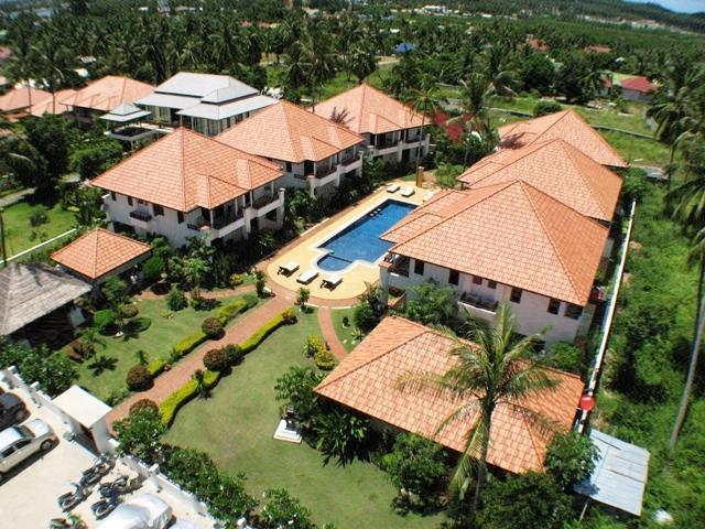 Villa The Gardens à Bang Rak Beach  Chambre photo